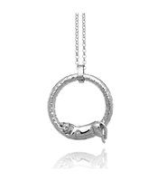 Collana Giovanni Raspini Donna Panthera in Argento 10476 - 10476